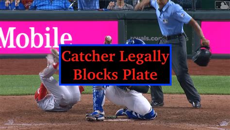 Rule against blocking the plate leading to outs becoming runs even without a collision
